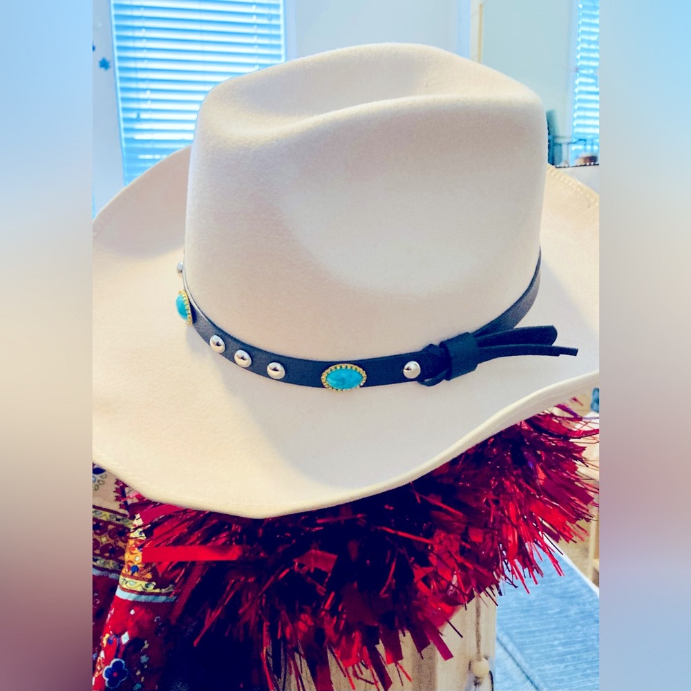 Rodeo cowboy or girl bone hat